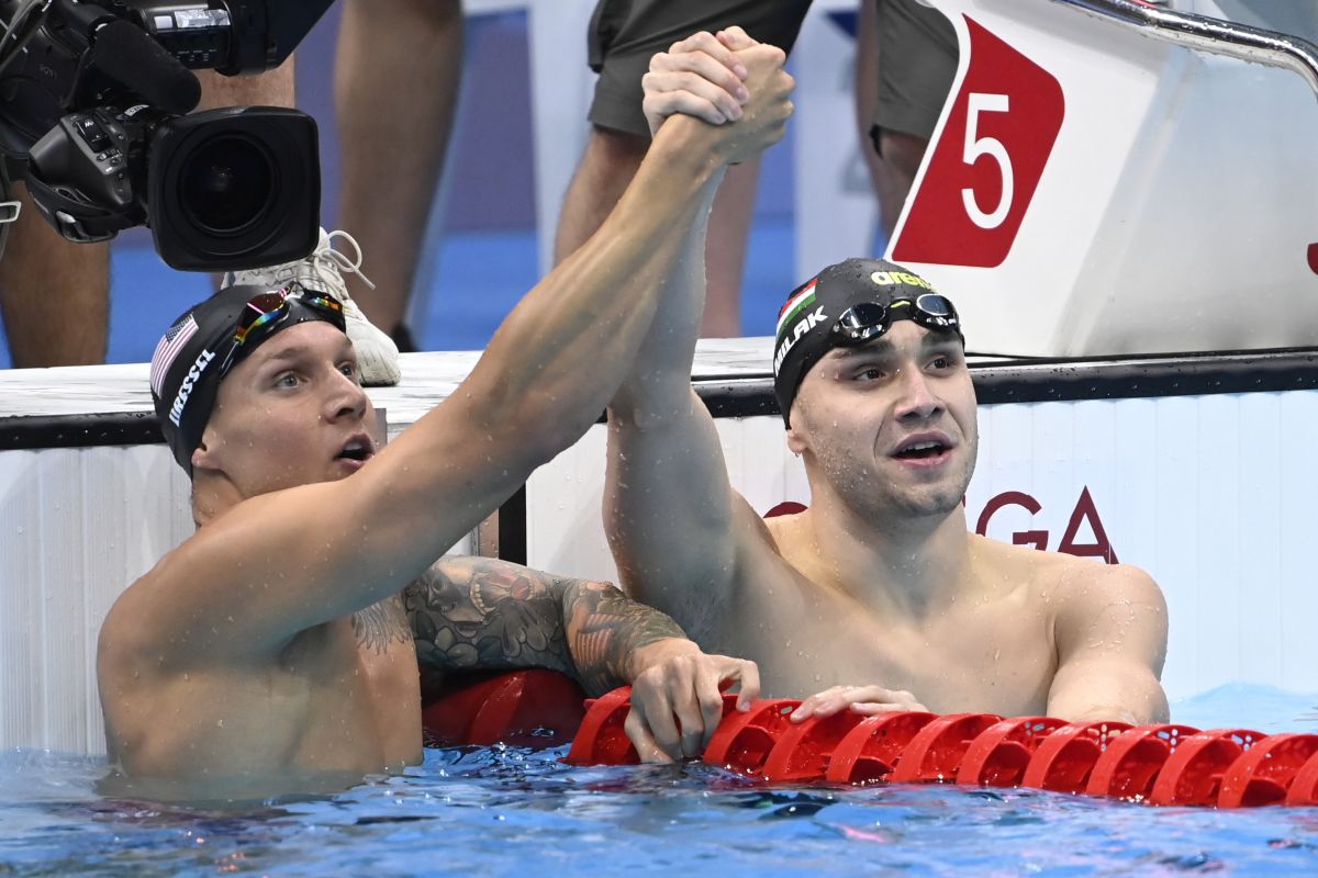 Tokió 2020 - Úszás - Milák Kristóf ezüstérmes 100 méter 