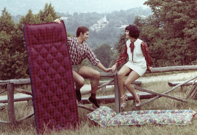 Normafa. A Palma Gumigyár reklámfotója. 1969