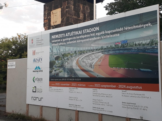 Szabados Gábor: Magyarország eddigi legdrágább sportberuházása az atlétikai stadion és a vb rendezése