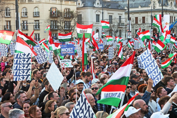 Magyar Péter: Nagy országos rendezvény lesz az új kormány megalakulásának napján