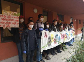 Járvány ide, hideg oda, zajlanak a kilakoltatások