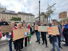 Egységes Diákfront: A diáktüntetők elleni eljárások miatt meghallgatás lesz Brüsszelben