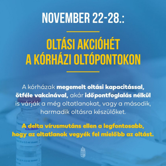 Regisztráció nélkül is felvehetjük azt oltást