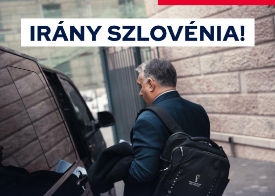 Honvédségi repülőgéppel utazott Szlovéniába Orbán Viktor