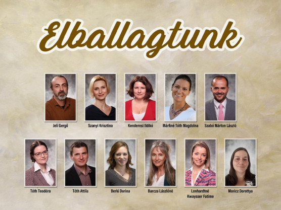 Elballagtunk – tablót készítettek a budakalászi iskola pályaelhagyó tanárai