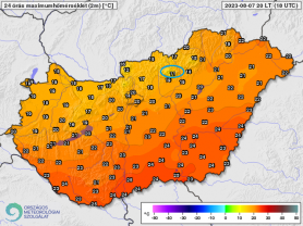 Megdőlt az országos hidegrekord hétfőn