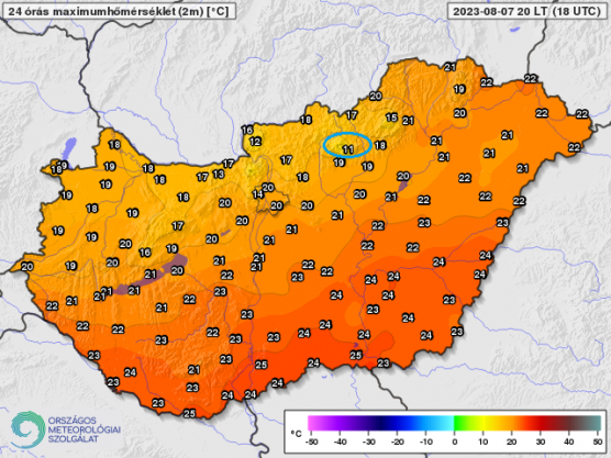 Megdőlt az országos hidegrekord hétfőn