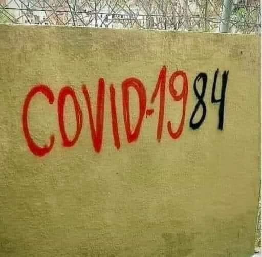 covid-19(84) graffiti