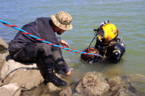 300 éves ágyúgolyót találtak a Dunában