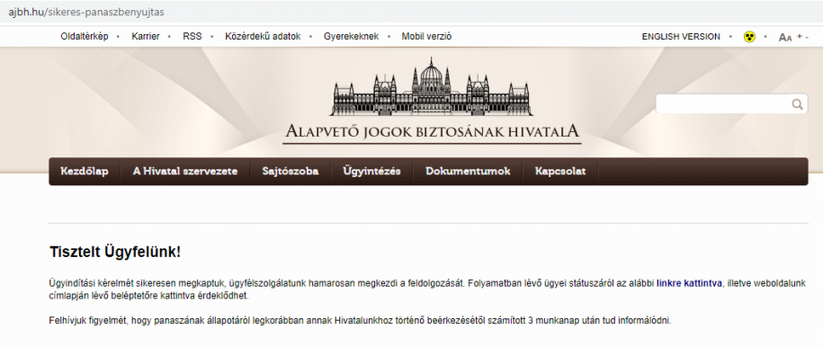 Csordás Anett panaszt nyújtott be a civileket vegzáló jogszabály miatt