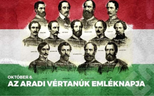 Október 6.: Az aradi vértanúk emléknapja