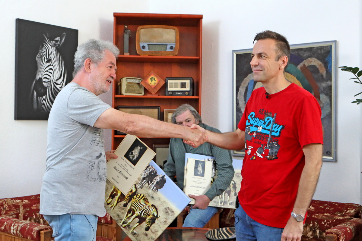 Arany Zebra-díj Báder Tamás, Szénási Sándor