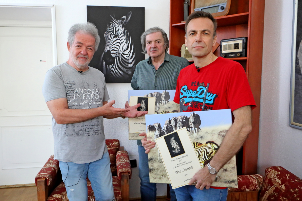 Arany Zebra-díj Báder Tamás, Szénási Sándor