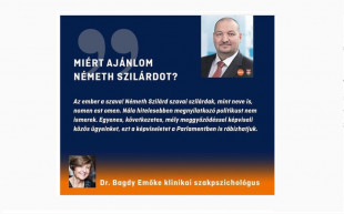Dr. Bagdy Emőke: Németh Szilárd szavai szilárdak, nála hitelesebben megnyilatkozó politikust nem ismerek