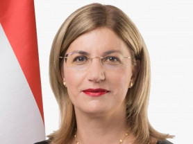 Mager Andrea volt miniszter a Szerencsejáték Zrt. élén