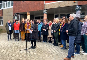 A budaörsi Illyés Gyula Gimnázium tanárai is tiltakoztak a sztrájkjogot sértő kormányrendelet ellen