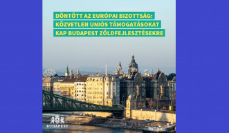 Közvetlen uniós forrásokat kap Budapest