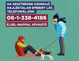 BKK-járműveken kéri a főváros, hogy figyeljünk a hajléktalanokra, akik a hideg miatt segítségre szorulnak