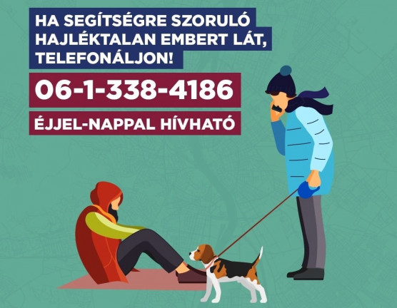 BKK-járműveken kéri a főváros, hogy figyeljünk a hajléktalanokra, akik a hideg miatt segítségre szorulnak