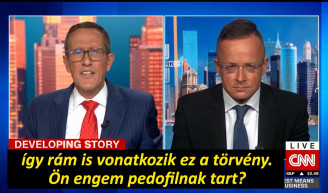 „Ön engem pedofilnak tart?” – kérdezte a CNN meleg riportere Szijjártótól