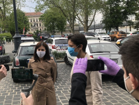 TASZ: Az ellenzéki autós tiltakozás nem veszélyezteti a járvány elleni küzdelmet