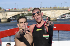 Rasovszky Kristóf olimpiai bajnok, Betlehem Dávid bronzérmes nyíltvízi úszásban 