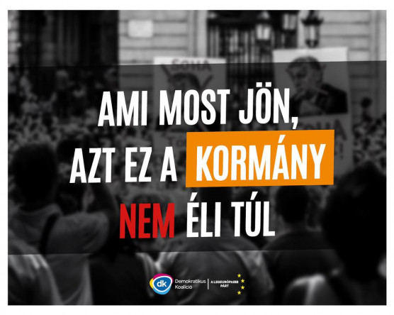 Gyurcsány szerint ennek a kormánynak vége