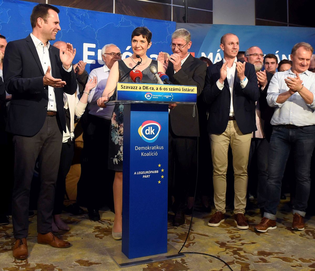 EP-választás - A DK eredményváró rendezvénye