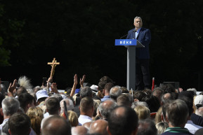 Orbán a Békemeneten: No migration, no gender, no war, hogy Brüsszelben is értsék