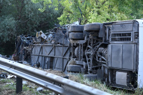 Súlyos tömegszerencsétlenség  az M7-es autópályán