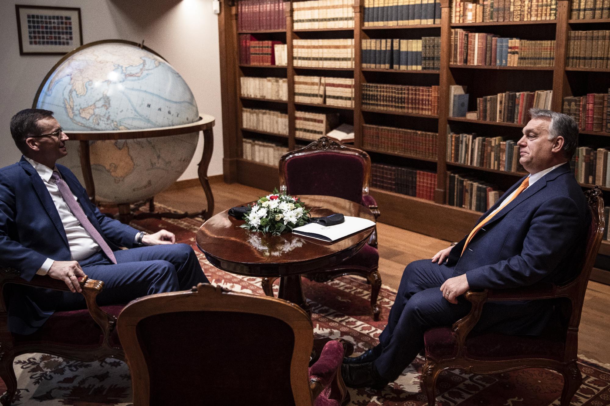 Orbán Viktor és Mateusz Morawiecki találkozója Budapesten