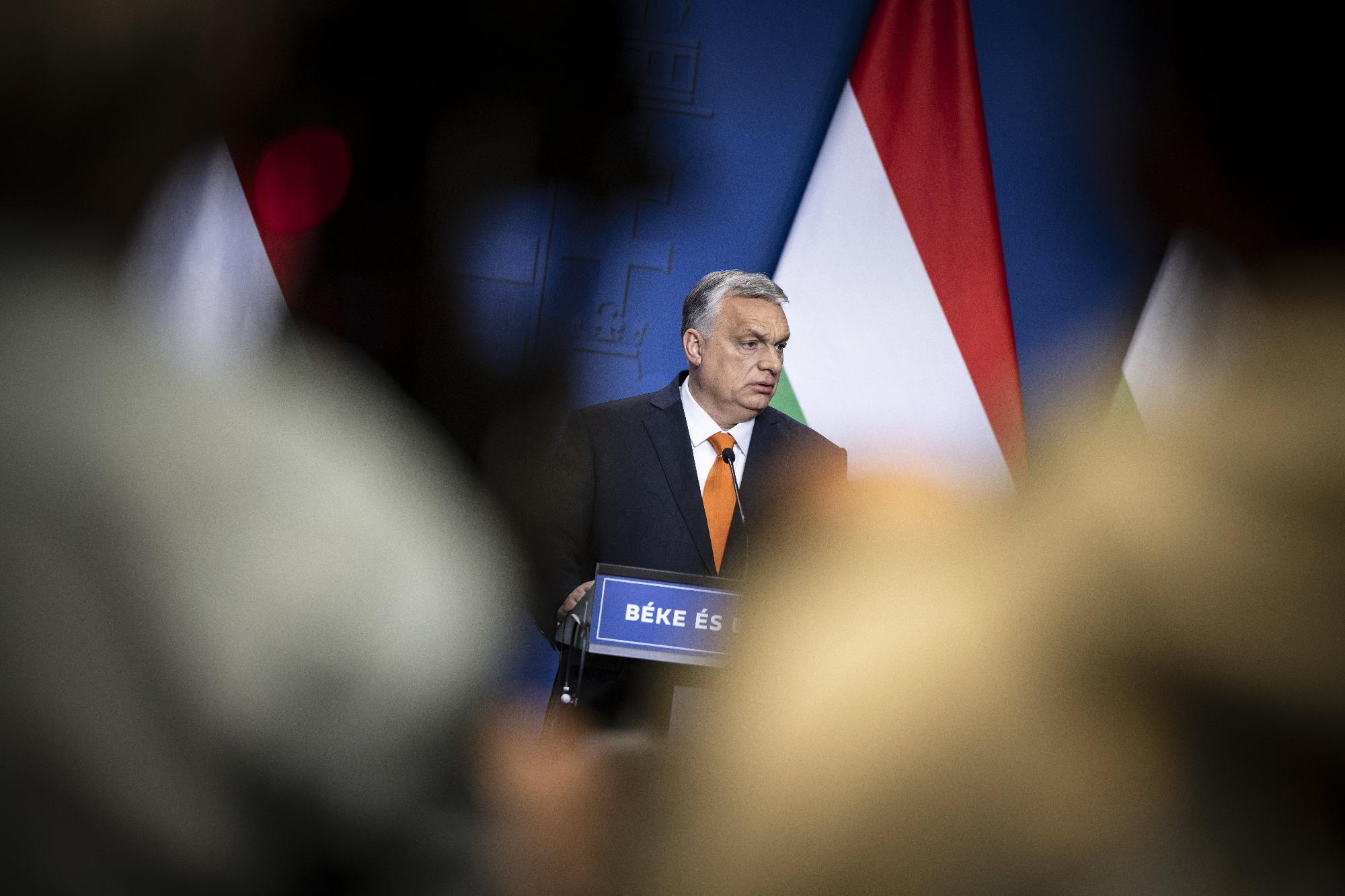 Választás 2022 - Orbán Viktor nemzetközi sajtótájékoztató