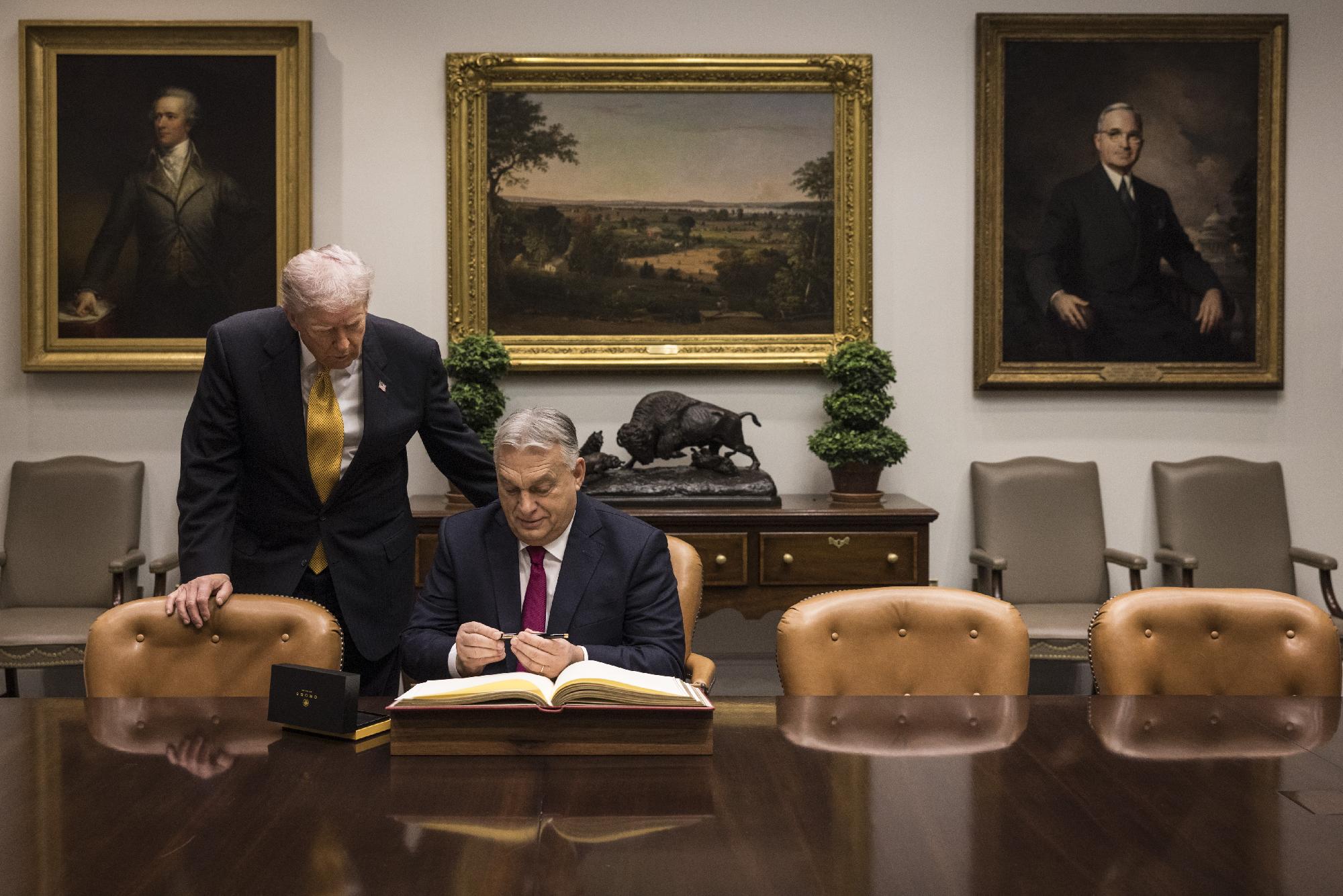 Orbán Viktor Washingtonban