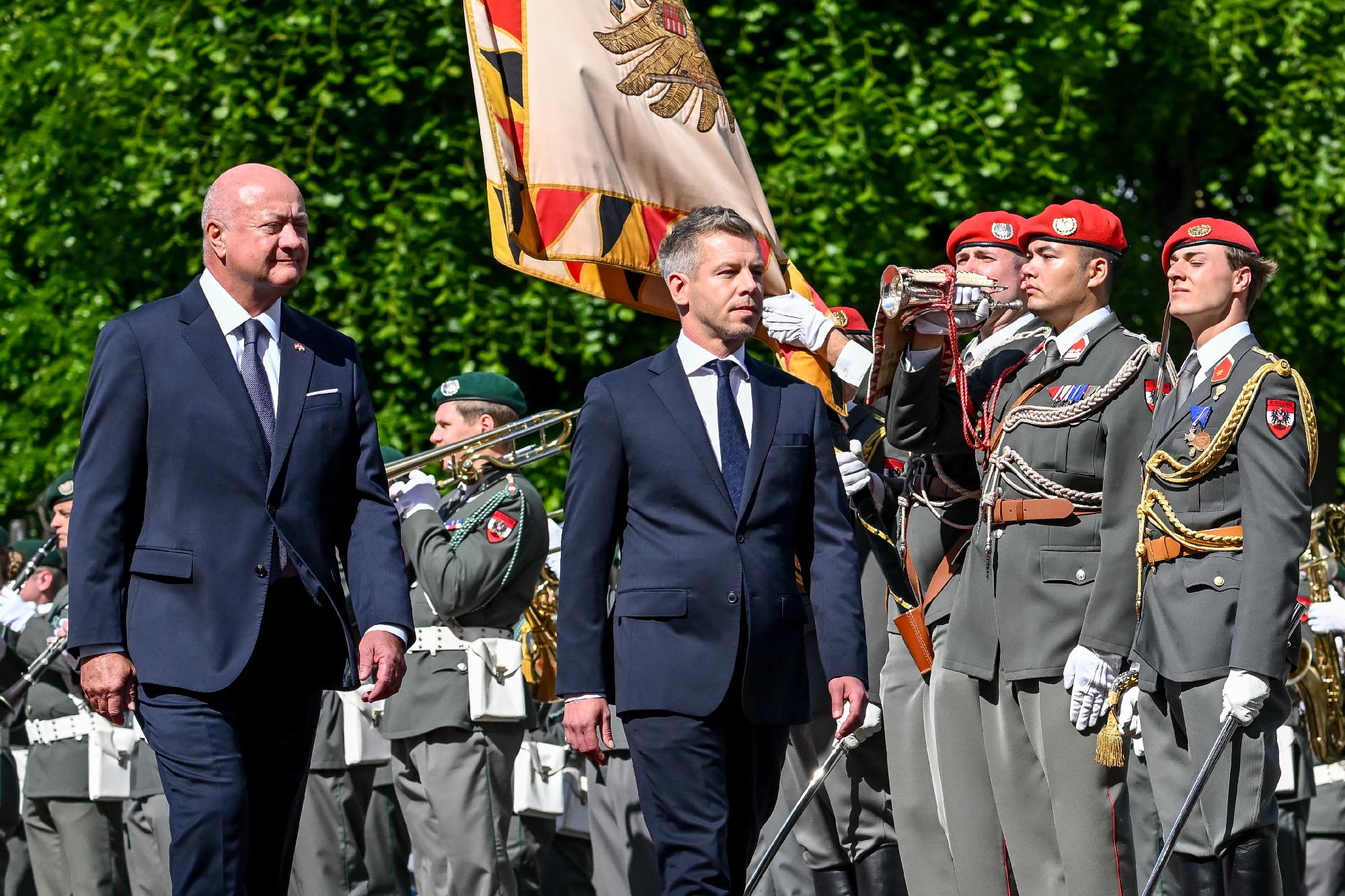 Magyar Péter Bécsben