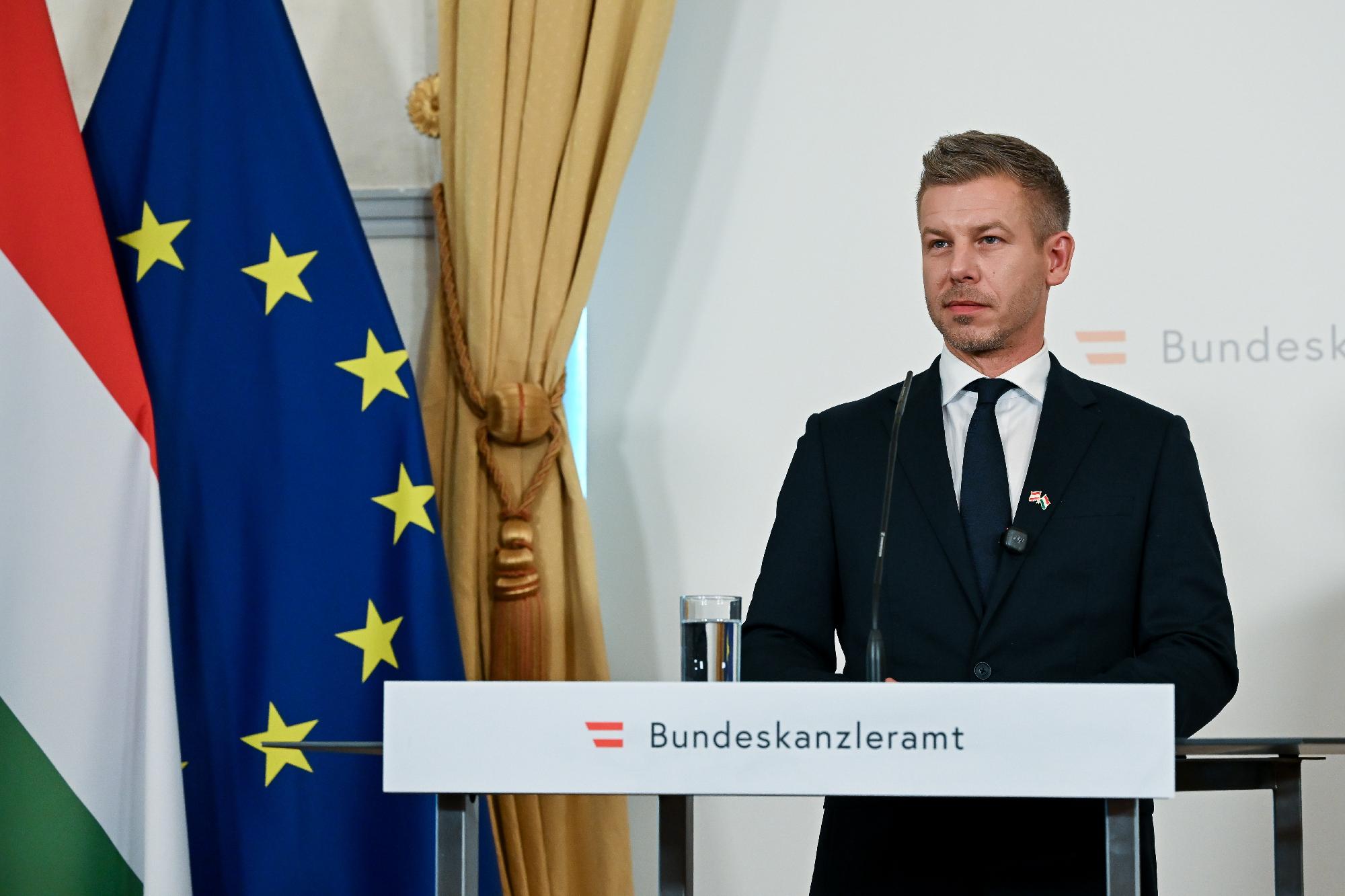 Magyar Péter Bécsben