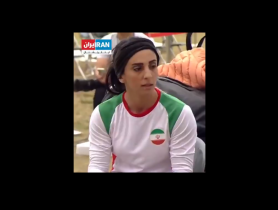 Hírhedt börtönbe küldhetik az iráni sportolónőt, aki hidzsáb nélkül versenyzett