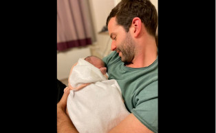 Fekete-Győr András apa lett