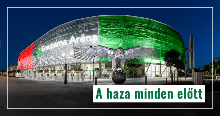 Több hazai stadion és az Operaház is nemzeti színekkel lesz kivilágítva a magyar-német meccs idejére