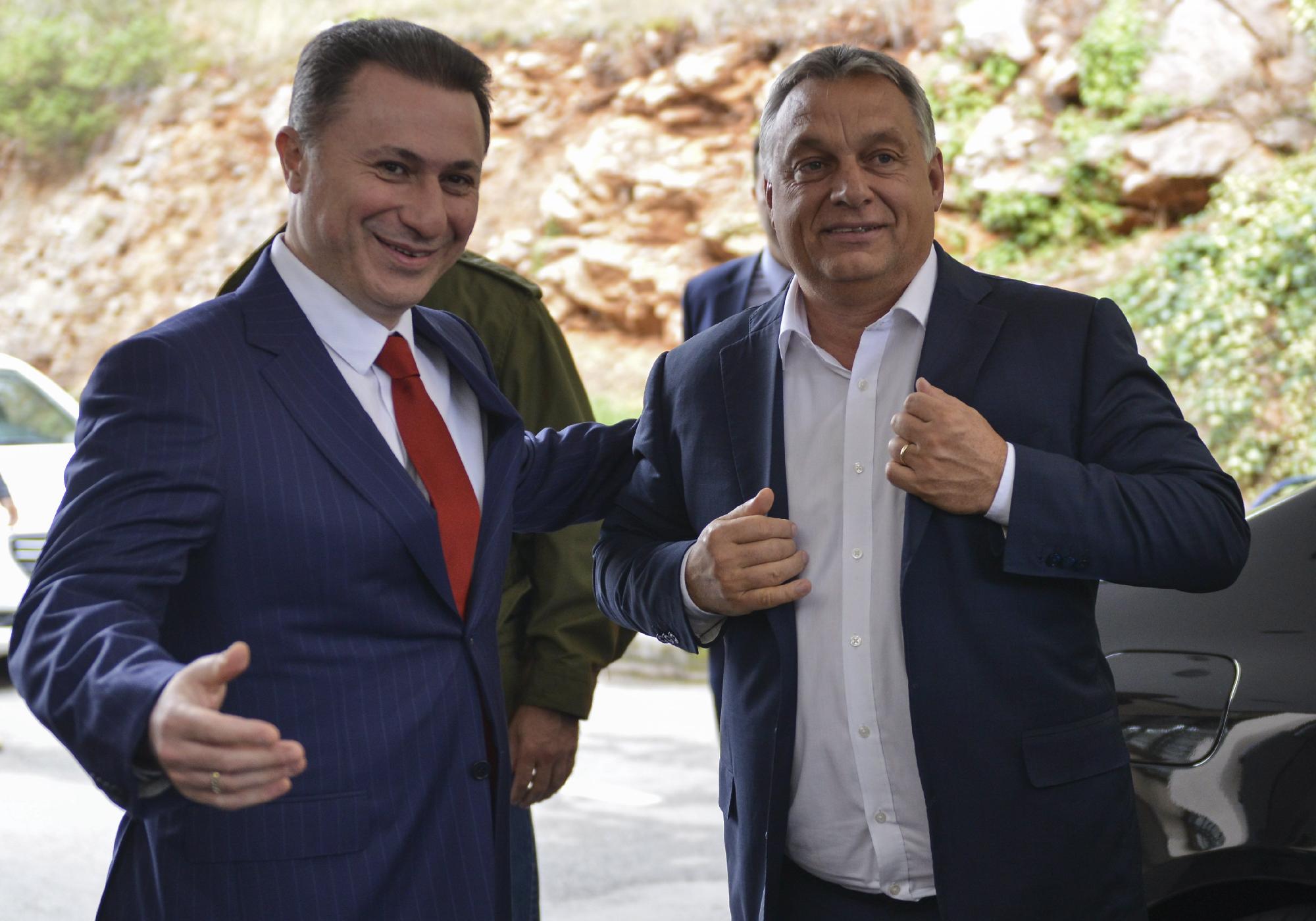 Orbán Viktor Macedóniában