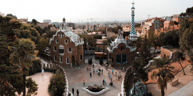 A Güell parkból a Blahára