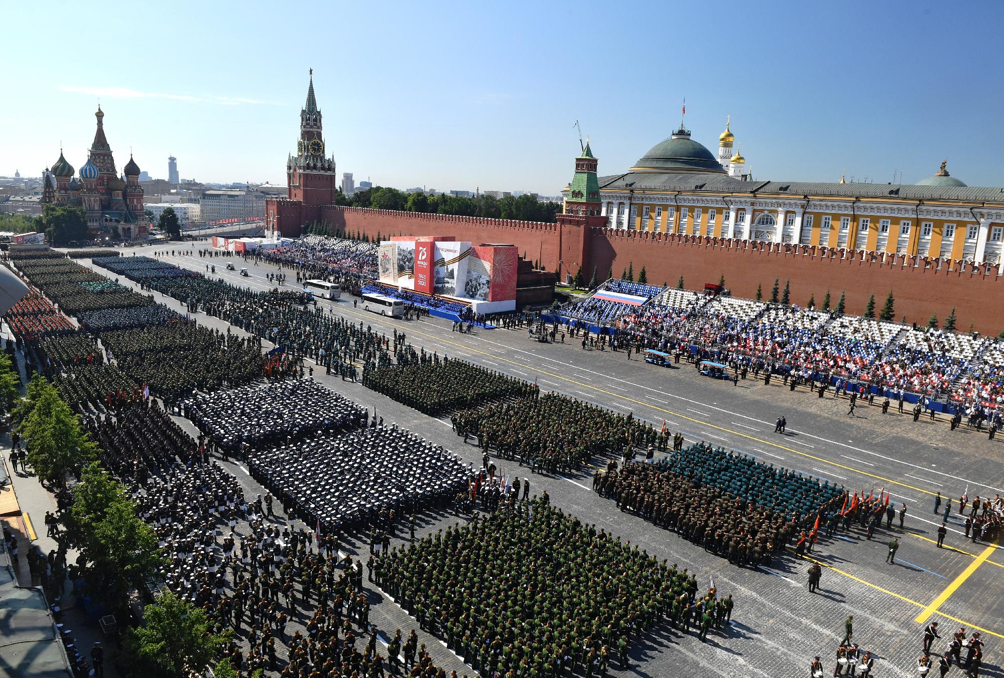 Katonai parádé Oroszországban
