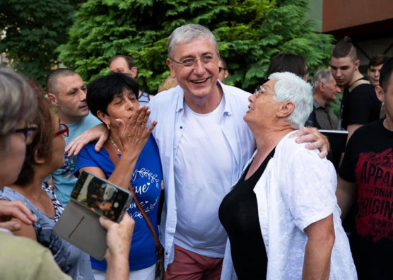 Gyurcsány: Üzenem a Fidesz, többségében fizetett tüntetőinek - nem félünk tőletek!