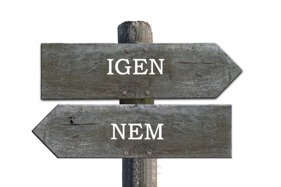 Csak az igen jelent igent