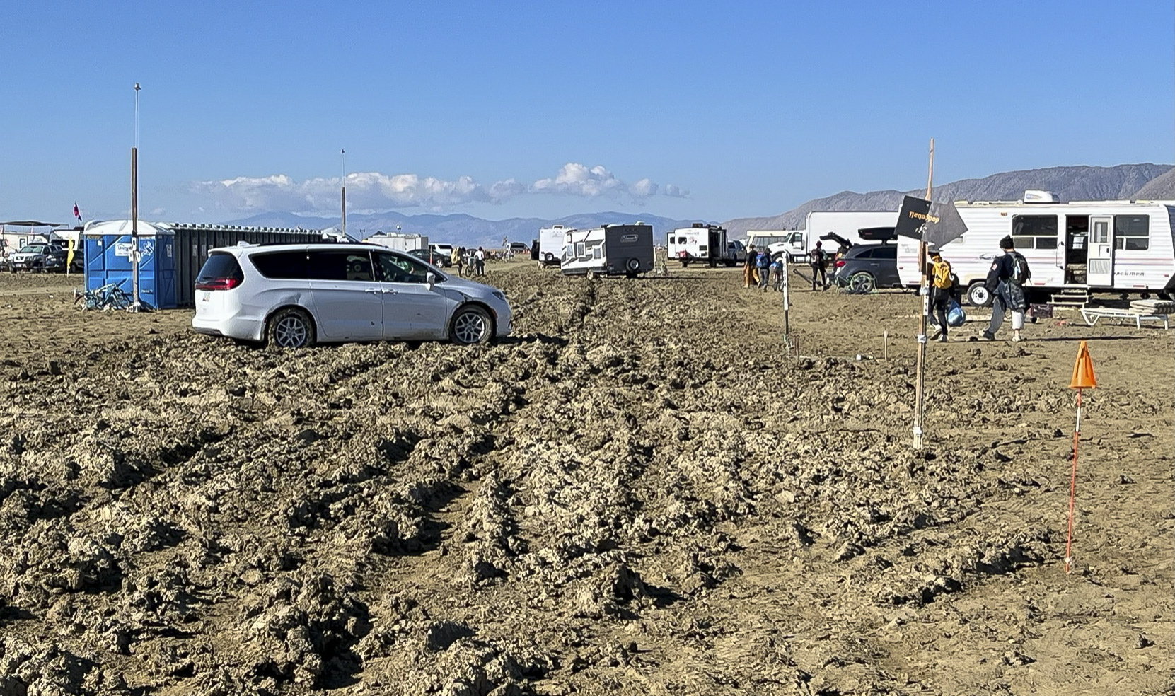 A Burning Man fesztivál az Egyesült Államokban