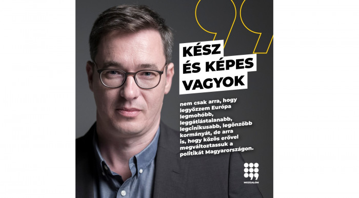 Karácsony Gegely képesnek érzi magát, hogy legyőzze Orbánt