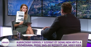 „Minden szabályt megszegett az M1 a Karácsony-interjúval”