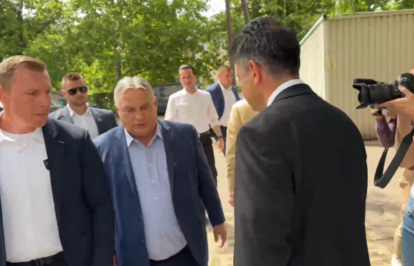 Nem fogott kezet Orbán Viktor Márki-Zay Péterrel