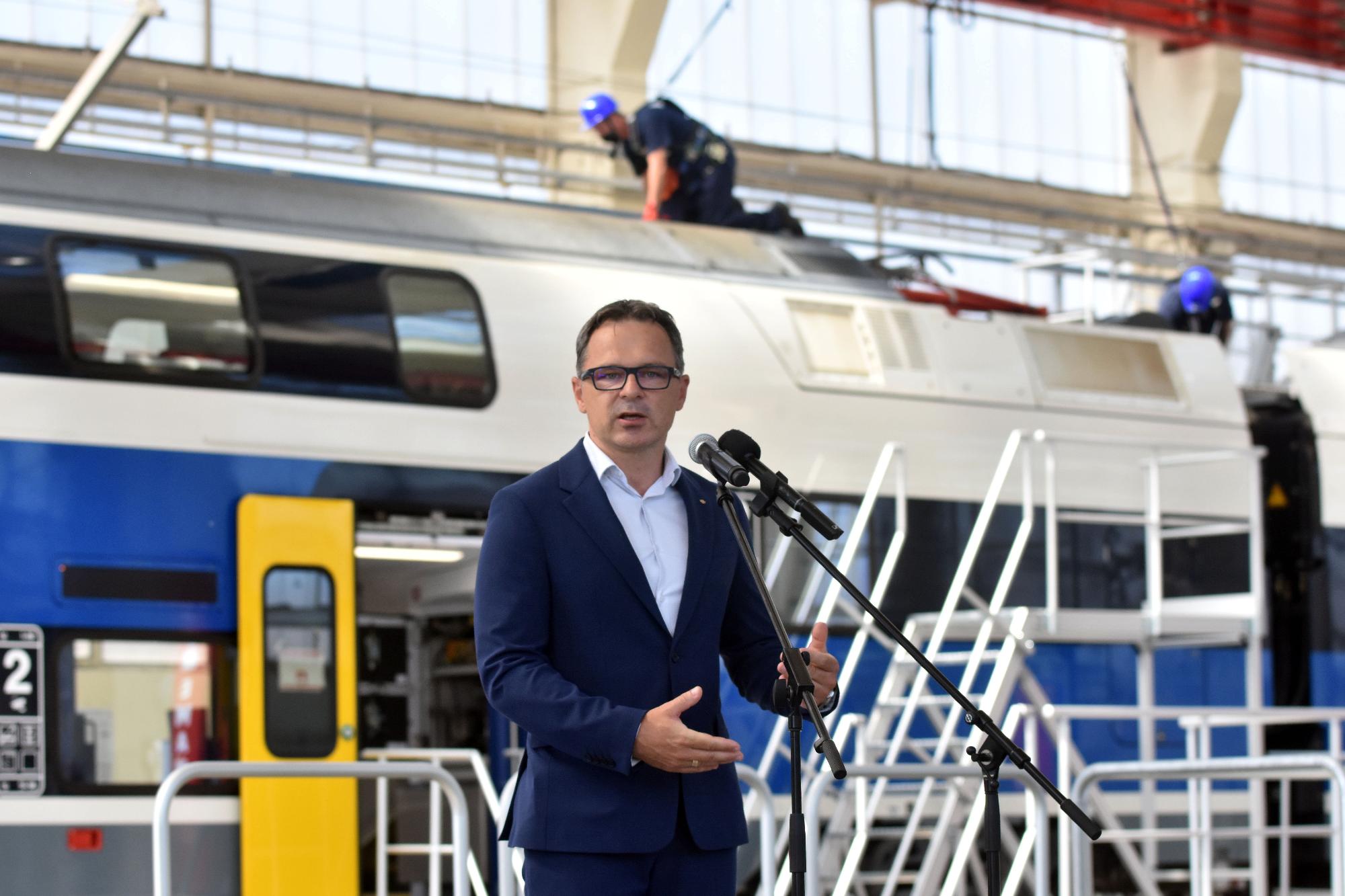 Karbantartó csarnokot adtak át a MÁV-Start Zrt. Szolnoki Jár