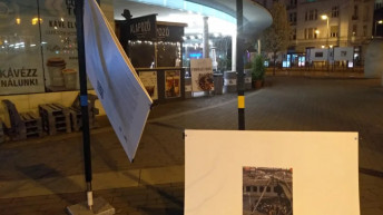 Szétverték az ukrán túlélők kiállítását