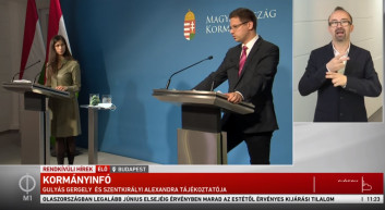 Kormányinfó: Szombaton kinyithatnak a teraszok, a kijárási korlátozás este 11-re módosul, a börtönökben a következő hetekben kezdik az oltást